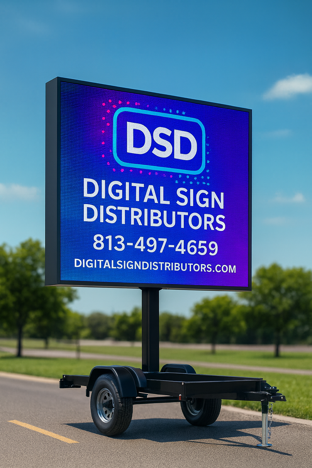 Outdoor LED Sign Rental